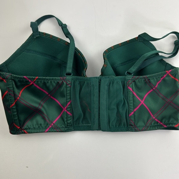 Victoria's Secret Very Sexy Line Demi in Green Plaid - Picture 3 of 7